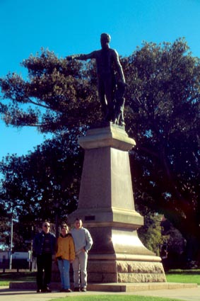 Adelaide pomnik  plk. Lighta